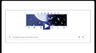 Ayın evreleri Google'da Doodle oldu! 24 Ekim Ayın evreleri Google'da neden doodle oldu?