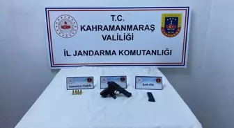 Kahramanmaraş'ta Ruhsatsız Silah Taşıyan İki Şüpheli Gözaltına Alındı