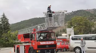 Taşova Devlet Hastanesi'nde Yangın Tatbikatı Gerçekleştirildi