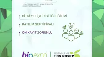 Tıbbi Aromatik Bitkiler Etkinliği 23-25 Ekim'de Başlıyor