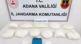 Adana'da 10 Kilo Metanfetamin Ele Geçirildi