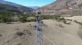 Çatak'ta Enerji Güvenliği İçin Yeni Hat Kuruldu