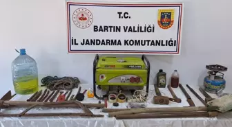 Amasra'da Kaçak Kazı Yapan İki Şüpheli Gözaltına Alındı