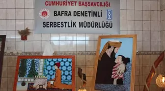 Bafra'da Yükümlülerin El Sanatları Sergilendi