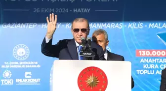 Cumhurbaşkanı Erdoğan, 'Yeniden Daha Güçlü Anadolu' 130 Bin Konut Anahtar Teslim Töreni'nde konuştu: (2)