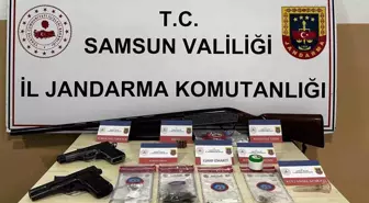 Samsun'da Jandarma Uyuşturucu ve Silah Operasyonu: 2 Gözaltı