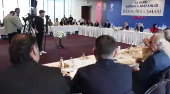 Samsun'da Yatırımlar ve Şehir Hastanesi Hakkında Bilgiler Verildi