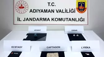 Adıyaman'da Uyuşturucu Operasyonu: 180 Adet Captagon ve Diğer Haplar Ele Geçirildi