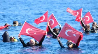 Antalya'da 'Ecdadın Yolunda Cumhuriyet'e Saygı Yürüyüşü' yapıldı