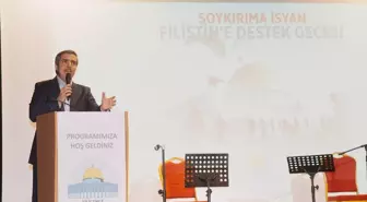 Kağıthane'de 'Soykırıma İsyan Filistin'e Destek Gecesi' Düzenlendi