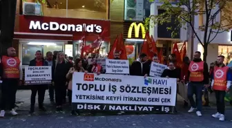 DİSK'ten McDonald's'a Boykot Çağrısı