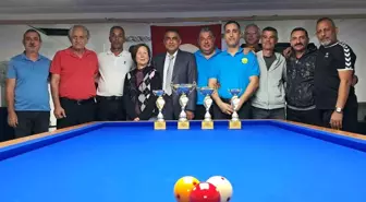 Muğla'da 3 Bant Bilardo Turnuvası Gerçekleşti