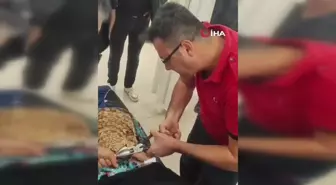 Tarsus'ta Kadının Parmağı Blenderda Sıkıştı