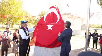 Nevşehir'de Köylülerin Yaptığı Atatürk Büstü Açıldı