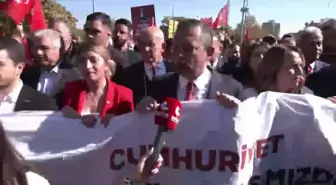 CHP Lideri Özgür Özel: 'Cumhuriyet'e sahip çıkıyoruz'