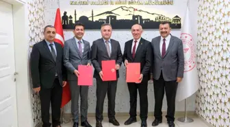 Kayseri'de Mesleki Eğitim İş Birliği Protokolü İmzalandı
