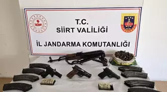 Siirt'te Silah ve Mühimmat Kaçakçılığına Operasyon: 2 Gözaltı