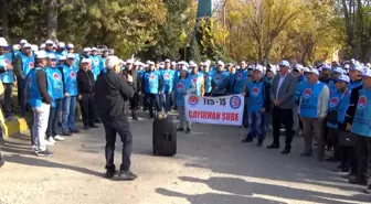 Çayırhan Termik Santrali için özelleştirme karşıtı eylem düzenlendi