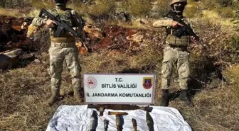 Bitlis'te Terör Operasyonu: El Yapımı Patlayıcı ve Mühimmat Ele Geçirildi