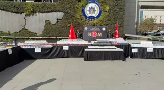 İstanbul'da Yasadışı İlaç Operasyonu: 200 Milyon Lira Değerinde İlaç Ele Geçirildi