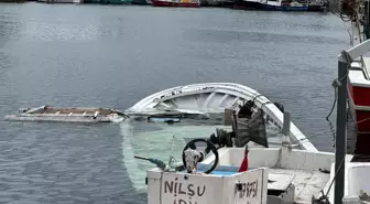 Kırklareli'nde Balıkçı Teknesi Battı