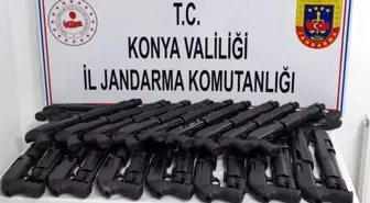 Konya'da Silah Kaçakçılığı Operasyonu: Çok Sayıda Tüfek ve Mermi Ele Geçirildi