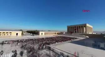 29 Ekim Cumhuriyet Bayramı'nda Anıtkabir'i 745 bin kişi ziyaret etti