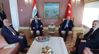 Cumhurbaşkanı Erdoğan, Irak Başbakanı Muhammed Şiya el-Sudani'yi kabul etti