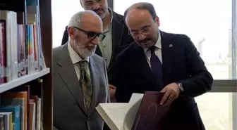 Erzurum Teknik Üniversitesi Kütüphanesine 12 Bin Eserlik Bağış