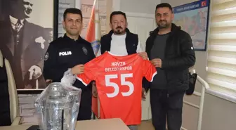 Havza Belediyespor Yönetiminden Emniyet Müdürlüğü'ne Ziyaret