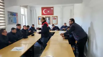 Sultandağı'nda Jandarma ve Polislere Hayvan Sevk Kontrolü Eğitimi