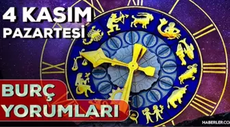 4 Kasım 2024 Günlük Burç Yorumları! Koç, Balık, Kova, Oğlak burcu yorumu! 4 Kasım AŞK, EVLİLİK, KARİYER, SAĞLIK burç yorumları