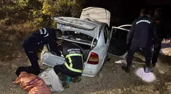 Adıyaman'da Otomobilin Şarampole Yuvarlanması Sonucu 5 Yaralı