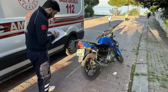 Sinop'un Gerze ilçesinde motosiklet kazası: Bir yaralı