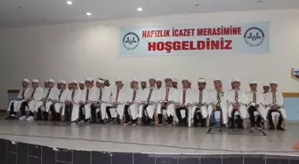 Tosya'da Hafızlık İcazet Töreni Düzenlendi