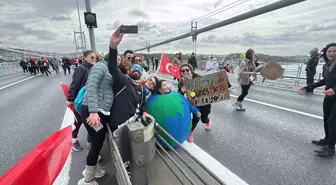 46. İstanbul Maratonu'ndaki halk koşusunda Filistin'e destek