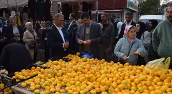 Ferhat Nasıroğlu Semt Pazarını Ziyaret Etti