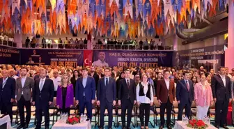 AK Parti Kaş İlçe Başkanlığı'nda Okay Bilgin Güven Tazeledi