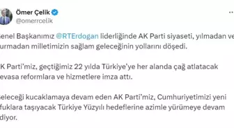 AK Parti'li Çelik: AK Parti'mizin iktidara gelmesi, Türk siyasi hayatında yeni bir başlangıç oldu