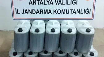 Antalya'da Yol Uygulamasında 2 Milyon TL Değerinde Sahte Zeytinyağı Ele Geçirildi