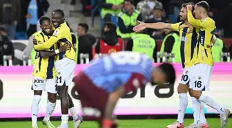 Fenerbahçe, Trabzonspor'u deplasmanda 3-2 yendi