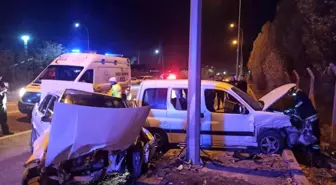 Konya'da Trafik Kazası: 2 Yaralı