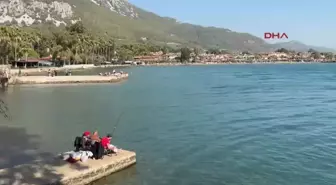 Akyaka'da Kasım Ayında Güneş ve Deniz Keyfi