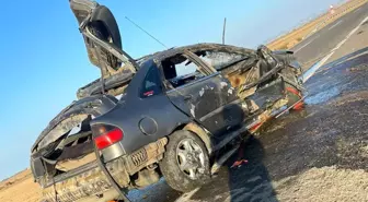 Edirne'de Sulama Kanalına Uçan Otomobilde 2 Kişi Hayatını Kaybetti