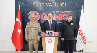 Siirt'te Terörle Mücadele ve Güvenlik Üzerine Açıklamalar