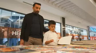 Baba-Oğul Kitap Yazma Sevinci Siirt Kitap Fuarı'nda Sergilendi