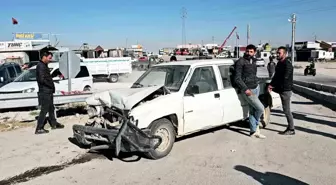 Aksaray'da Trafik Kazası: 1 Yaralı