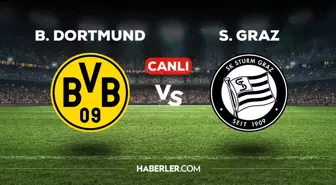 Borussia Dortmund Sturm Graz CANLI izle! (ŞİFRESİZ) Borussia Dortmund Sturm Graz maçı hangi kanalda, canlı yayın nerede ve nasıl izlenir?