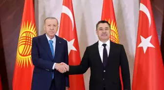 Cumhurbaşkanı Erdoğan, Kırgızistan Cumhurbaşkanı Caparov ile görüştü