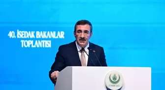 Cumhurbaşkanı Yardımcısı Yılmaz, İSEDAK 40. Bakanlar Toplantısı Kapanış Oturumu'nda konuştu Açıklaması